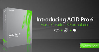 Loops + Multitrack Recording + Midi Sequencing = ACID Pro 6