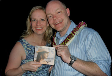 Sony Open winner Jason Richert, with his fiancee Becky Widdifield