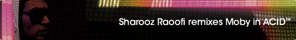 Sharooz Raoofi remixes Moby in ACID