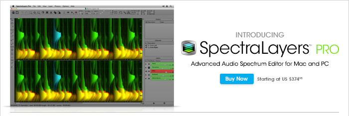 Intelligent audio editing with new SpectraLayers Pro!