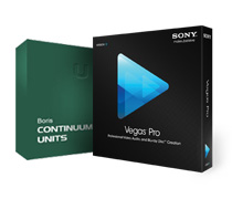 Vegas Pro + Boris Continuum Stylize Unit