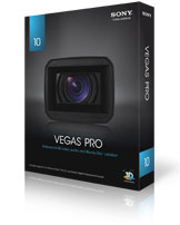 Vegas Pro 10 software