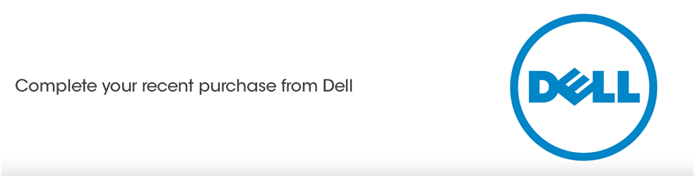 Complete your recent purchase from  for Dell
