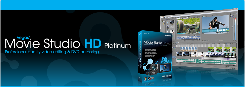 عملاق الملتيميديا بنسخته البلاتينية Sony Vegas Movie Studio HD Platinum v10 0 Build 179