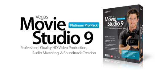 Sony Vegas Movie Studio 9 Platinum Pro Pack v9.0b (Build 92)