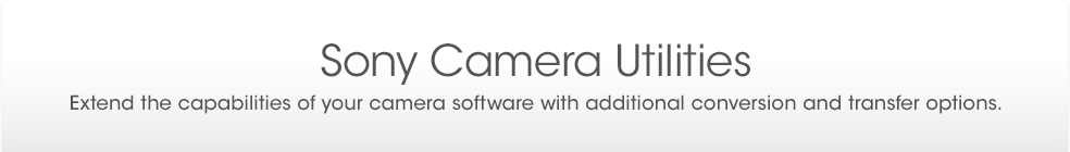 Sony Camera Utilities