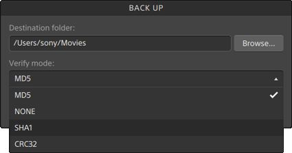 Accurate copy and backup