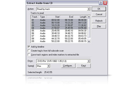 Powerful media extraction tools