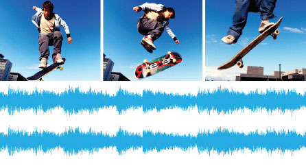 Add your own mp3s to your home movies or create your own music videos