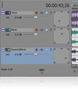 Dobly 5.1 surround sound audio mixing software