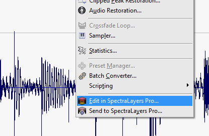 Seamless interoperability with specatralayers pro 2