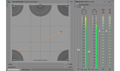 Surround sound mixing and encoding