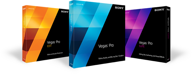 All in the family - Vegas Pro 13, Vegas Pro 13 Edit, and Vegas Pro 13 Suite