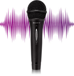 Just plug a microphone into your PC Sound Card and you're ready to record!