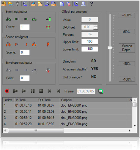 Z Depth User Inteface