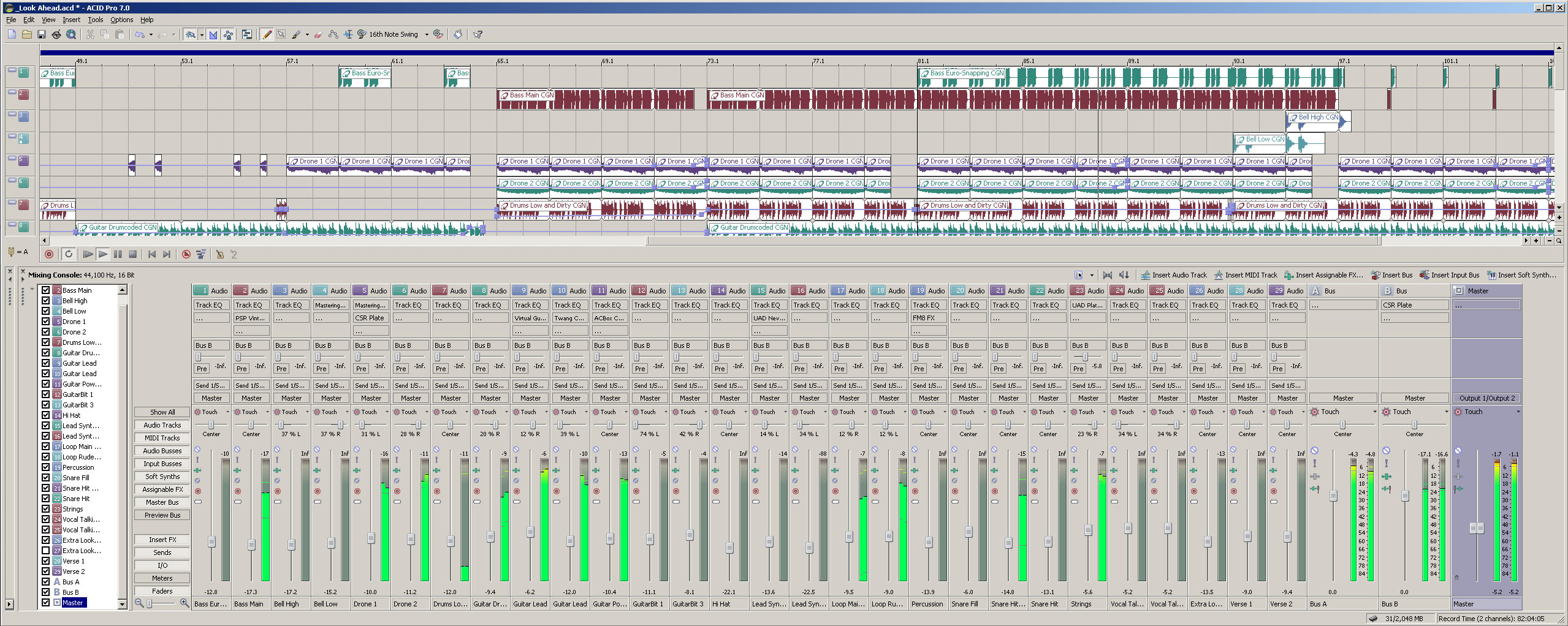 Sony Acid Pro 7.0