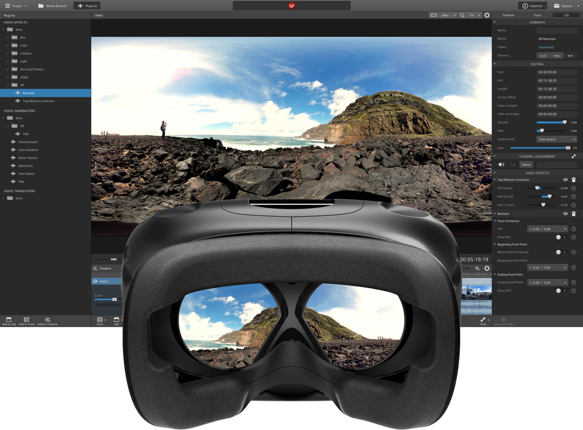 Catalyst VR with HTC Vive