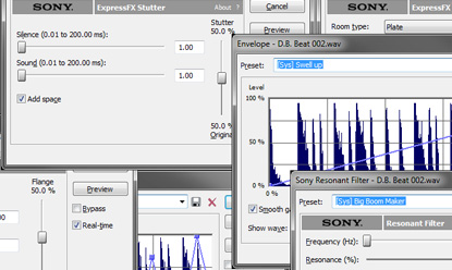 Customize audio with effects