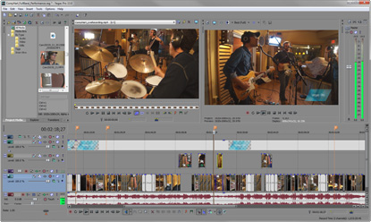 SONY Vegas Pro screenshot